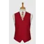 L.A. Smith Suede-Look Waistcoat Red WW1869/8 